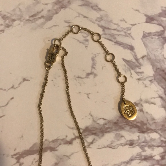 Y2K Juicy Couture Bow and Arrow Swarovski Necklace - Picture 6 of 7